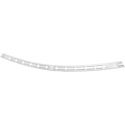 Laser cut from 6061-T6 aluminum and precision machined. 
Complete with chrome plated installation hardware. 