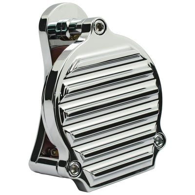 Chrome. Complete kit with horn & cover. Includes a 12V, 3Amp 90-150dB horn and a CNC machined billet aluminum finned cover.