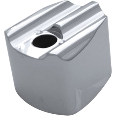 Chrome plated CNC machined aluminum.