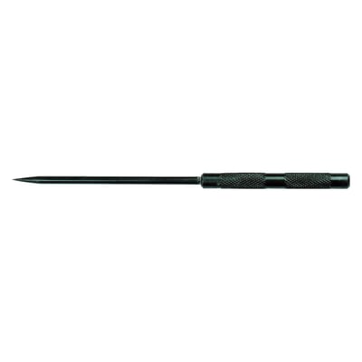 A scribe, scriber or scratch pen is used to mark metal objects.
- Screwed-in needle with straight hardened steel point
- Steel body
- Length 175mm