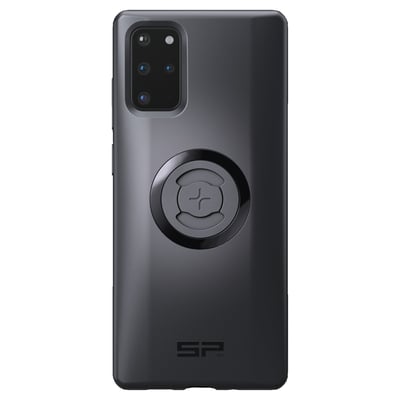 Next generation phone case from the SPC+ series and compatible with all SPC+ style mounts. Thinner and MagSafe® wireless charging module compatible. Includes an SPC adapter for flat mount. Used in combination with any SPC+ style mounting accessory. All use the simple but effective 90 degree 'Twist to Lock' mount that allows a strong and reliable connection in a second. The SP Connect phone case itself is a thin but strong 3-layer construction protective phone case for daily use and allows use of buttons, ports and retains wireless charging functionality. 

Note: See SP Connect™ accessories for all mounting options with the SPC+ connection. 
Note: 961788 (chrome) and 961787 (black) anti-vibration modules with SPC+ mount are separately available and will dampen an additional 60% of vibrations. Especially useful to protect the more vibration-sensitive components of late model smartphones, especially mechanical image stabilizers of the camera. 
Note: See 961270 adapter to use this SPC+ style mount phone case with an earlier SPC mount you already have.