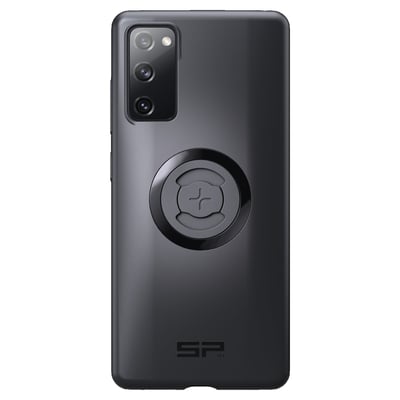 Next generation phone case from the SPC+ series and compatible with all SPC+ style mounts. Thinner and MagSafe® wireless charging module compatible. Includes an SPC adapter for flat mount. Used in combination with any SPC+ style mounting accessory. All use the simple but effective 90 degree 'Twist to Lock' mount that allows a strong and reliable connection in a second. The SP Connect phone case itself is a thin but strong 3-layer construction protective phone case for daily use and allows use of buttons, ports and retains wireless charging functionality. 

Note: See SP Connect™ accessories for all mounting options with the SPC+ connection. 
Note: 961788 (chrome) and 961787 (black) anti-vibration modules with SPC+ mount are separately available and will dampen an additional 60% of vibrations. Especially useful to protect the more vibration-sensitive components of late model smartphones, especially mechanical image stabilizers of the camera. 
Note: See 961270 adapter to use this SPC+ style mount phone case with an earlier SPC mount you already have.