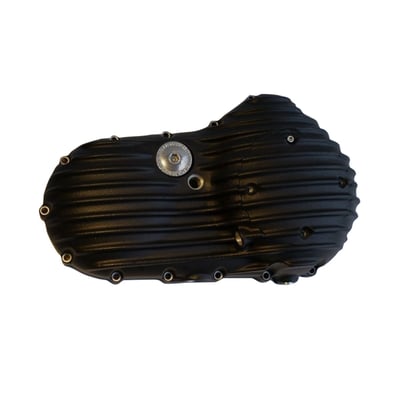 Cast aluminum for the right old-time look and the benefit of extra cooling ribs.

Note: 04-05 XL models require shifter shaft spacer 964918 for primary installation.