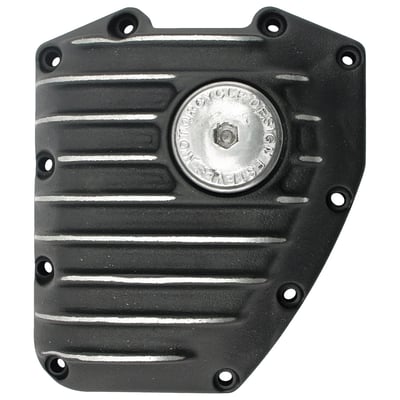 In a full black, with highlighted ribs, finish. Cast aluminum cam gear cover for the right old-time retro look. Direct replacement for the OEM cam gear cover. Designed by Esteves Motorcycle Design to compliment your bike to the fullest.