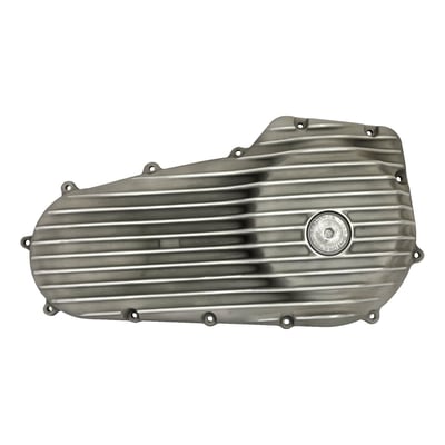 Cast aluminum for the right old-time look and the benefit of extra cooling ribs. 

Note: Will not fit Dyna models with mid-controls and may not fit Dyna with aftermarket forward controls.