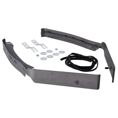 Specifically designed for use with Bagger Tail mounting hardware. Fills the gap between the saddlebags and chassis. Raw finished steel, ready to paint.