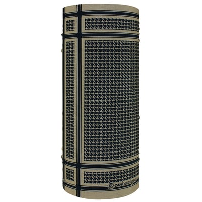 Made from breathable, moisture wicking polyester, the ZANheadgear Motley Tube® is comfortable to wear in both warm and cold climates. Also the versatility of the Motley Tube allows it to be worn different ways; a beanie, ear warmer, desert scarf, face mask, neck warmer or balaclava. The tube is made of 100% Polyester.