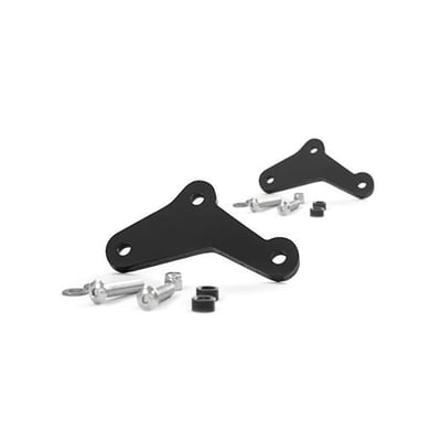 Enables installation of the OEM rider foot pegs. 
Used in combination with Zard's 973639 (homologated) & 973638 (Racing) FXLR 2-1 exhaust system.