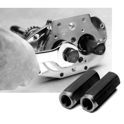 Used to install transmission shaft assemblies without the use of a (hydraulic) press.
