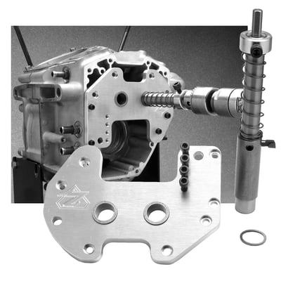 Single spindle; Used to machine cases for high lift cams; 
Note: This tool has one spindle cutter and must be re-mounted to clear the opposite cam side; 
Note: See 978472 for dual spindle cam relief tool