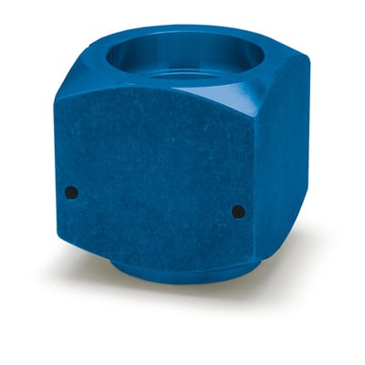 Blue anodized aluminum. Used to install 49mm fork seal squarely into the lower fork leg without seal damage. Also installs dust cover. Will not fit models with upside down forks. Easy to use 2-piece design.