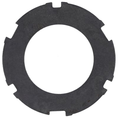 Custom style, without anti-rattle buffers.
The stock OEM style clutch of 41-67 early models use 3 steels and 4 frictions, later 68-E84 models require 4 steels and 5 frictions. but physical dimensions are identical.
OEM style replacement reference 37975-41 and 37975-81