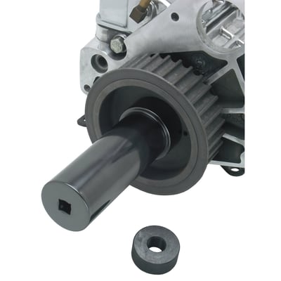 Can be used with impact air wrenches. -7/8" hex with 1/2" drive. Removes & installs the 1-1/2"-24 hex nut (35211-36 and 35211-91B) transmission mainshaft pulley/sprocket nuts. 
Note these nuts are left hand threaded. 