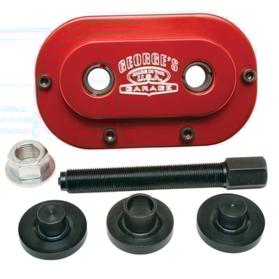 Used to remove & install transmission bearings; Will also remove transm. door without removing the gear set or transm. assembly; 
Note: Door bearings must be replaced if using this tool to remove the door only.