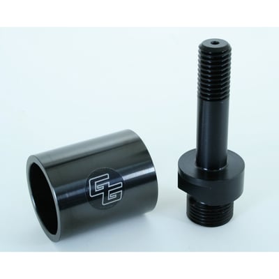 Adapter only for use on fine-spline sprocket shafts
Note: Use with 979426 sprocket shaft bearing installer tool
