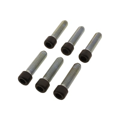 Matte black. socket head (allen head) bolt kit. Steel.