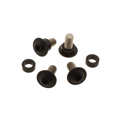 Matte black. Button head bolt kit. Stainless steel.