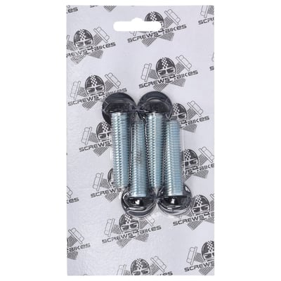 Gloss black. Button head bolt kit. Stainless steel.