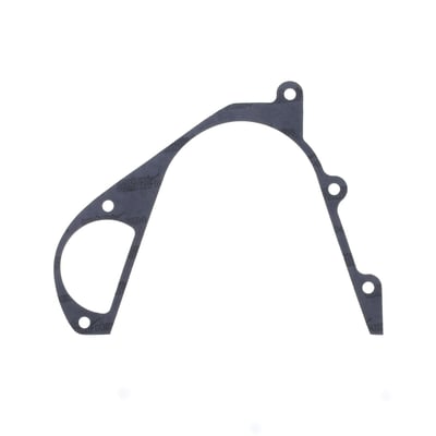 .031" fiber reinforced paper. The 'large' gasket. 
OEM replacement reference 34902-79A