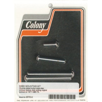 Used to mount the Low Rider style dual gauge dash panel to the fuel tank. 