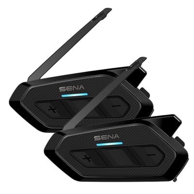 Meet the Sena Spider ST1 and RT1, an affordable mesh-equipped headset with a glove-friendly jog-dial control. The Spider ST1 and the three-button controlled Spider RT1 are Sena’s first motorcycle communication headsets operating exclusively on the groundbreaking Mesh intercom platform, at an impressive price. Sena’s premium Mesh technology, as first seen in the flagship 50S and 50R headsets, streamlines rider-to-rider communication and now delivers that same robust reliability for all Spider ST1 users. The Spider ST1 and RT1 are value-packed with leading features, including: premium Sena quality, One-Click-to-Connect Mesh Intercom™, premium HD speakers, smartphone pairing via Bluetooth® 5.2, audio multitasking™ and jog-dial interface.
