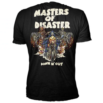 Down-n-Out apparel is for those who do things their own way. T-shirts of ultra-soft 100% pre-shrunk cotton, standard fit and full color back and front screen print. You live life to the extreme, party hard and live fast. Show you're a gearhead through and through, however you satisfy your need for speed.