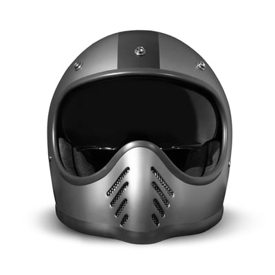 The DMD Seventy Seven is a tribute to the stylish icon of the 70's. It was inspired by the first off-road helmet introduced in 1975. The Seventy Seven helmet is ECE 22.06 approved, Bluetooth ready, integrated sunvisor and it has a carbon Kevlar shell and a padded chin strap with Double D-Ring closure. DMD offers this helmet with 2 different shell sizes for a perfect fit and maximum compactness. The inner liner is removable and washable. Dedicated to all riders who love a quality product that meets all modern safety standards.