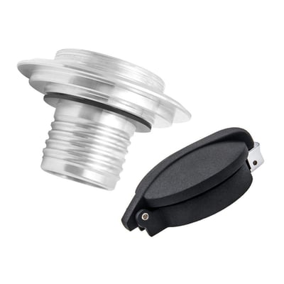 This Motone BMW Airhead Monza gas cap kit is suitable for airhead boxer engine BMW tanks. Comes with a black cap.