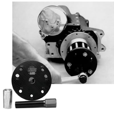 Used to pull the clutch hub from the mainshaft. For both wet and dry clutches. Included 4 bolts for dry clutch removal. Repl. 95960-52C.