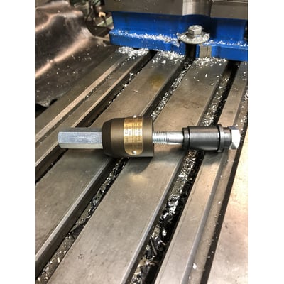 Used to remove old and install new bushings into the connecting rod within minutes. Installs and removes without hammering or pounding with rods installed in the case. Made from 4140 heat treated steel to last. 