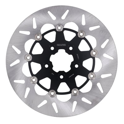 292mm (11.5"), 5mm thick, 50mm ID, 8mm (5/16") counterbored mount holes, 3.25" BCD. Mount style G. 
OEM replacement reference 44136-84A and 44136-92. 
Note: All Galfer brake rotor designs are symmetrical. This allows left or right side installation without optical issues. 

Galfer round discs are the most classic in terms of their appearance, they are the perfect replacement to maintain the original aesthetics, and they are characterized by excellent corrosion resistance. They are made of high-carbon stainless steel, and in the case of the floating ones, the core is stainless steel (AISI 420).