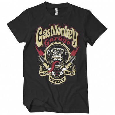 Gas Monkey Garage! Choose your favorite t-shirt, hoodie, tanktop, long sleeve or cap from the legendary Dallas-based garage founded by Richard Rawlings and made famous by their tv show. Blending craftsmanship, rock ’n’ roll energy, and Texas grit, Gas Monkey Garage has become a symbol of automotive passion and bold designs. Also their apparel have bold designs, every piece, from rugged t-shirts to stylish hoodies are made from 100% cotton have a nice print on the back or front. Wear the legend. Embrace the ride.