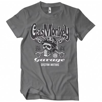 Gas Monkey Garage! Choose your favorite t-shirt, hoodie, tanktop, long sleeve or cap from the legendary Dallas-based garage founded by Richard Rawlings and made famous by their tv show. Blending craftsmanship, rock ’n’ roll energy, and Texas grit, Gas Monkey Garage has become a symbol of automotive passion and bold designs. Also their apparel have bold designs, every piece, from rugged t-shirts to stylish hoodies are made from 100% cotton have a nice print on the back or front. Wear the legend. Embrace the ride.