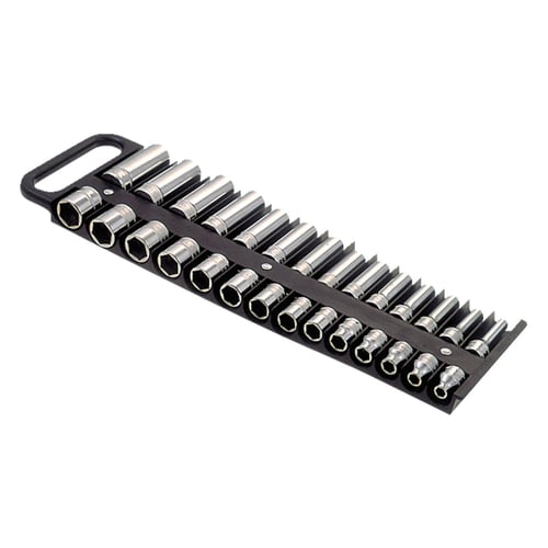 3/8" socket holder, black