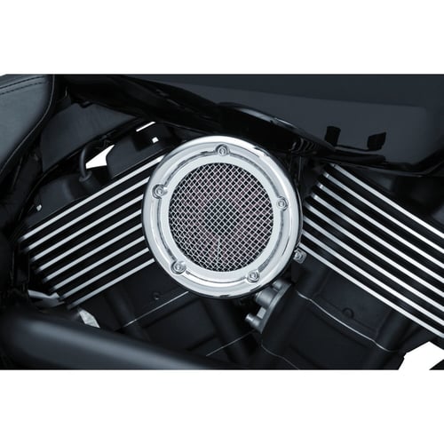 Crusher® Velociraptor® Air Cleaner. Chrome