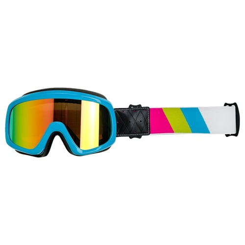 Biltwell Overland 2.0 Tri-Stripe goggle jet boat