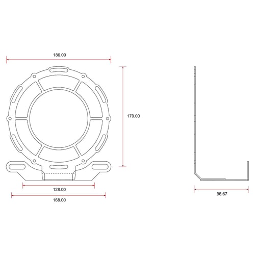 C-Racer universal headlight grill & lens kit No1