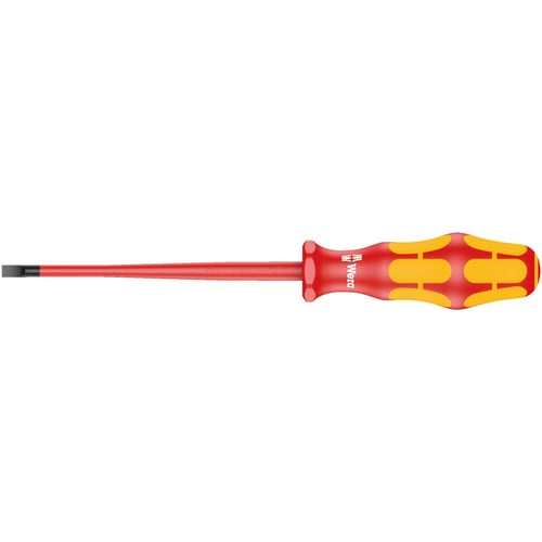 Wera screwdriver VDE Insulated for Slotted screws