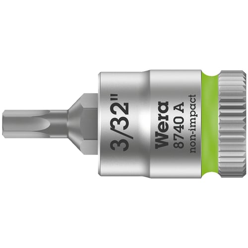 Wera Zyklop 1/4" Hex socket bit - US sizes