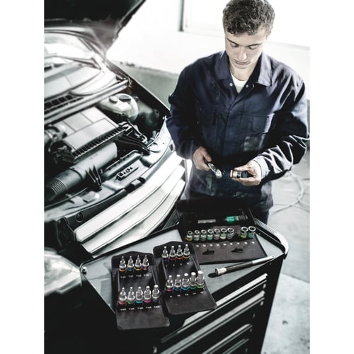 Wera Zyklop 1/2" Hex socket set with holding function Metric
