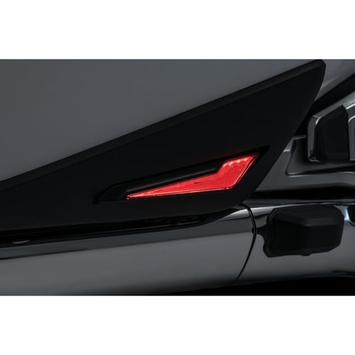 Kuryakyn, Omni LED side saddlebag inserts, satin black
