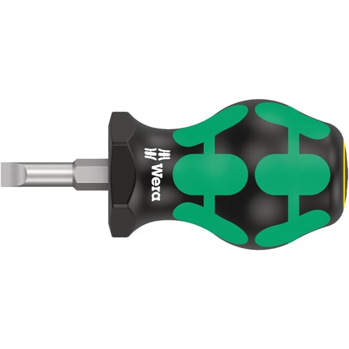 Wera Stubby carburetor screwdriver Slotted screws Series 335