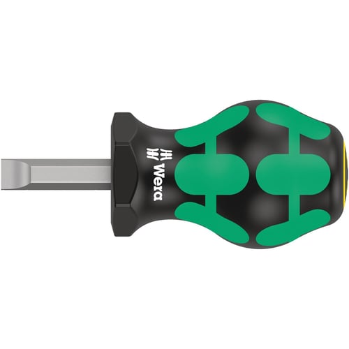 Wera Stubby carburetor screwdriver Slotted screws Series 335