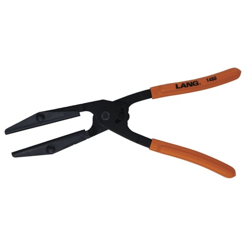 Lang Tools, angled hose pinch-off pliers. Large