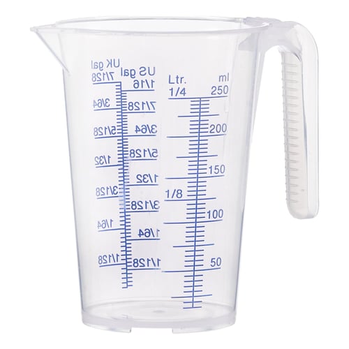 Pressol, transparent measuring jug. 250cc