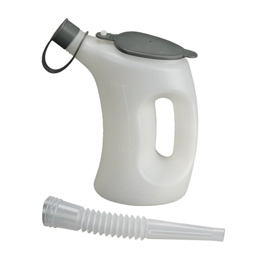 Pressol measuring jug, transparent w/cover. 0.5 liter