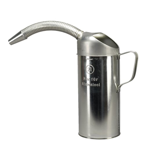 Pressol, metal measuring tin. 2 liter