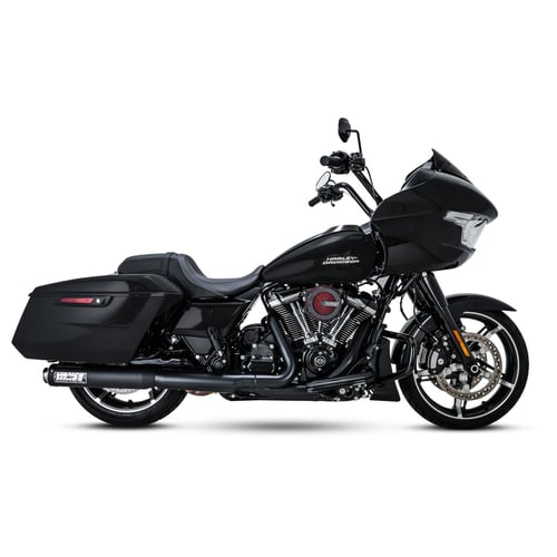 V&H, Supersport 400 slip-on mufflers. Black
