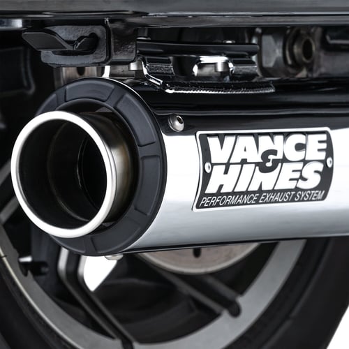 V&H, Supersport 400 slip-on mufflers. Chrome