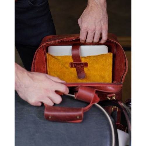 Tripmachine Eastwood backpack cherry red